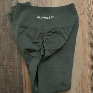 Alphalete Amplify Leggings (light green)